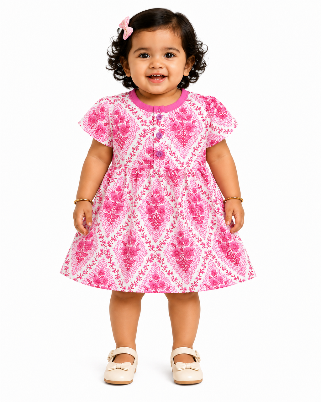 Premium Muslin Baby Dress