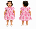 Premium Muslin Baby Dress
