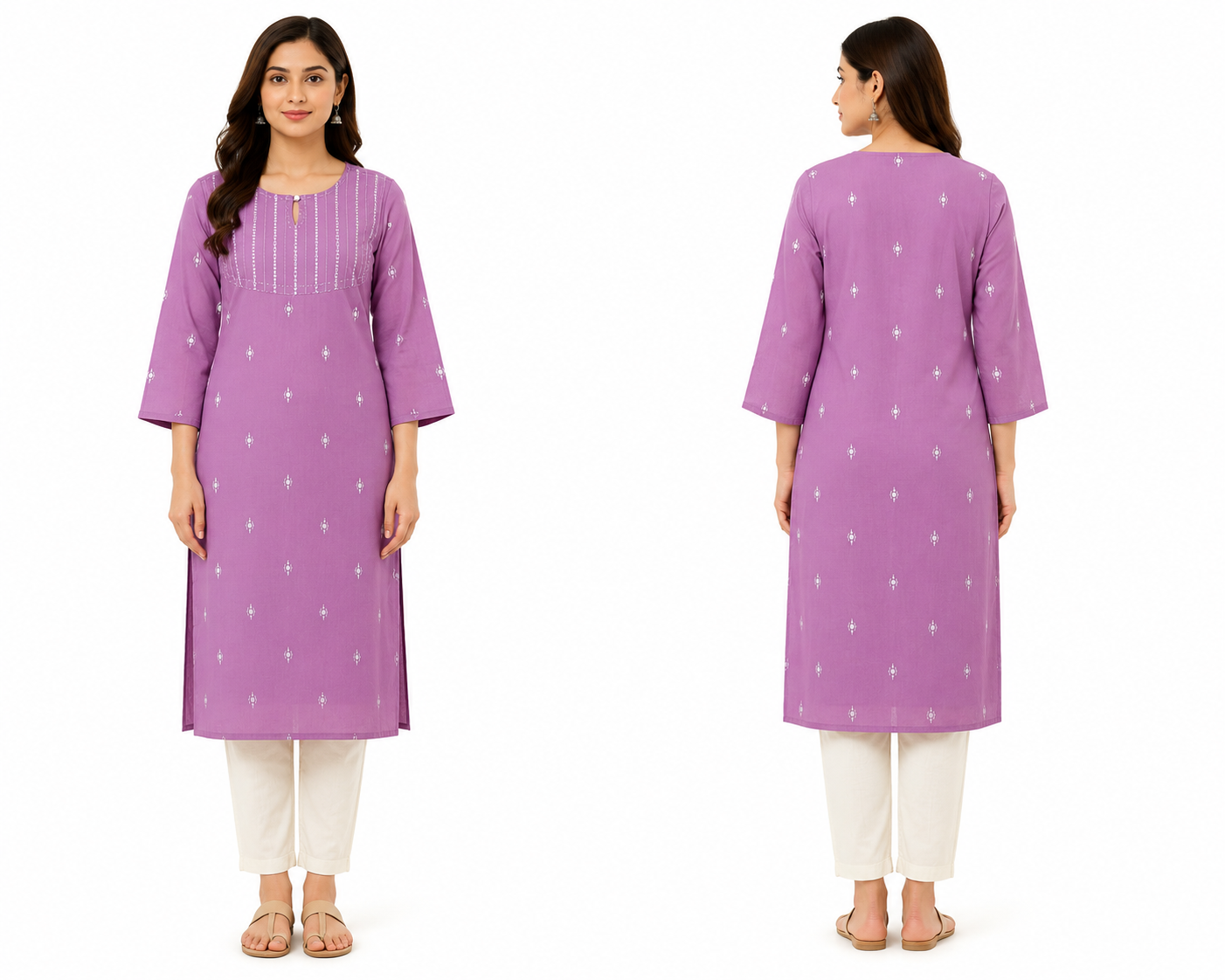 Elegant Cotton Co-Ord Set