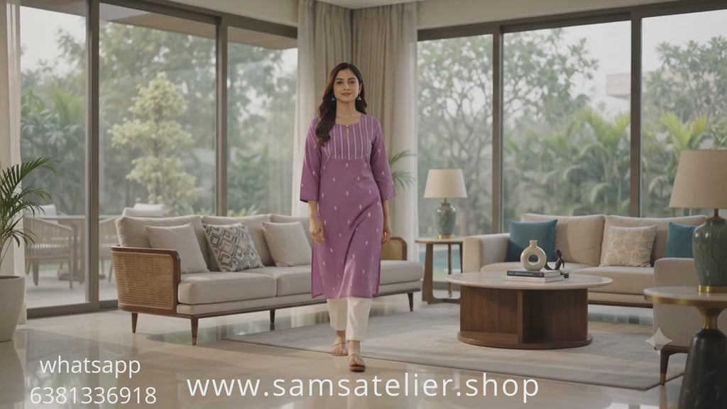 Elegant Cotton Co-Ord Set