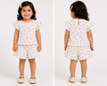 Girls Heart Print Co-Ord Set